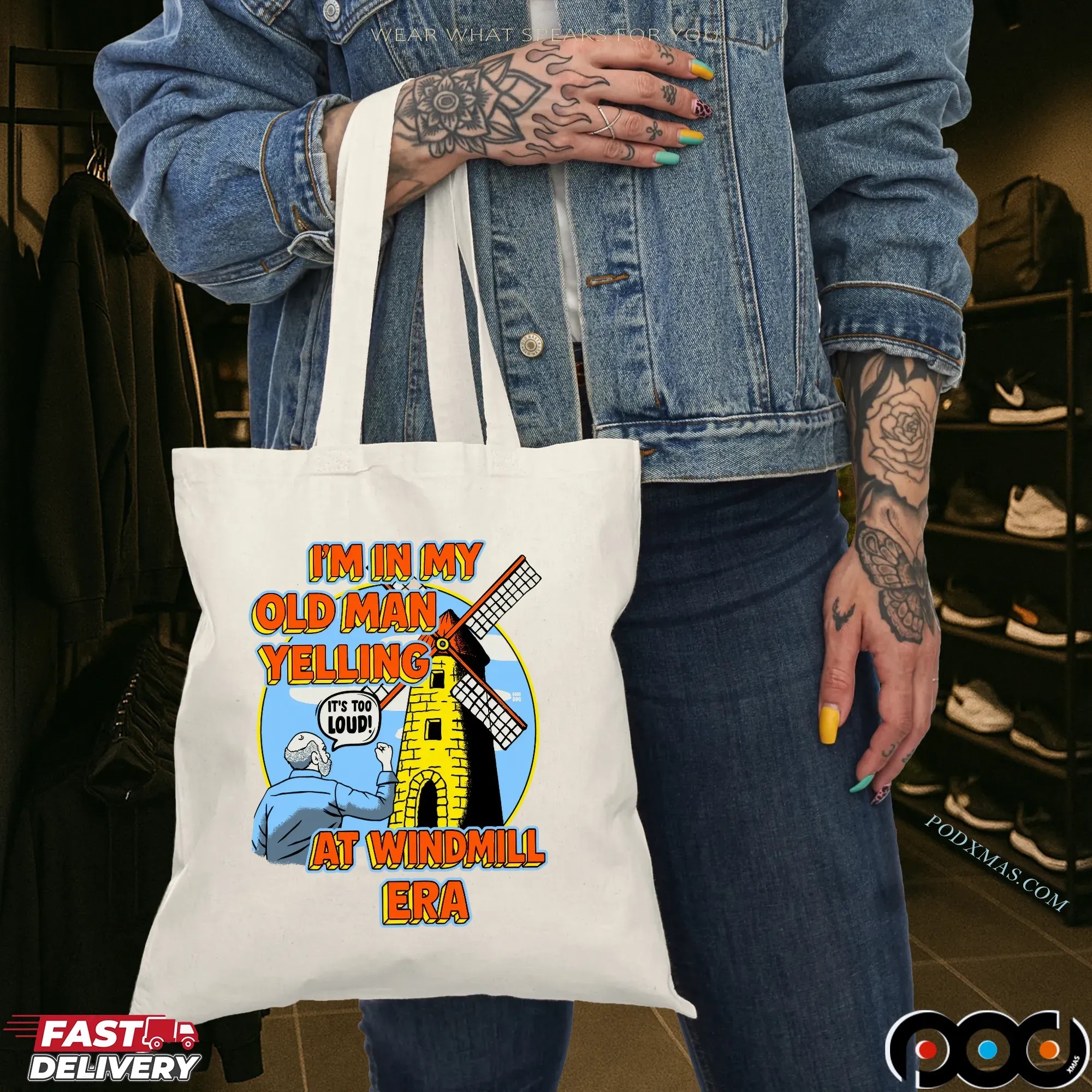 I'm In My Old Man Yelling At Windmill Era T Shirt I'm In My Old Man Yelling At Windmill Era T Shirt