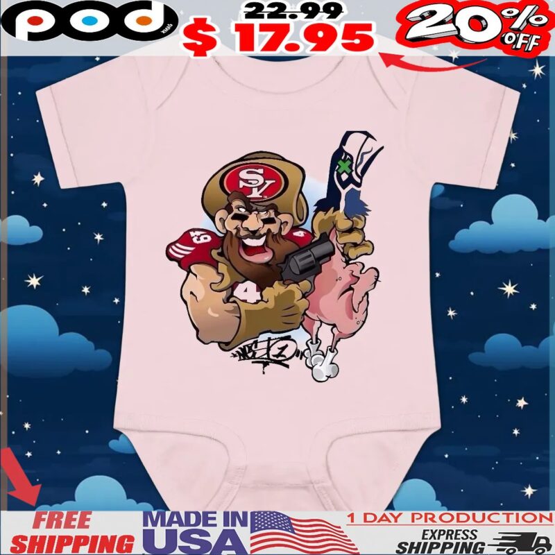 Seattle Seahawks vs San Francisco 49ers 2025 T Shirt