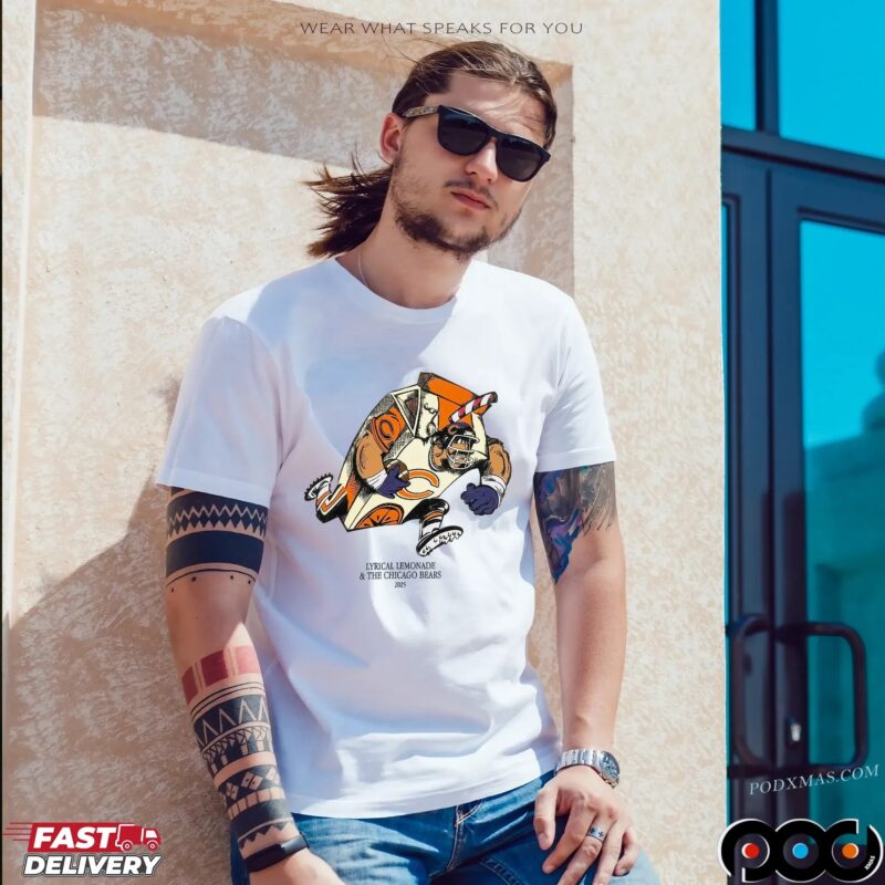 Lyrical Lemonade x Chicago Bears Juiceman 2025 T SHirt