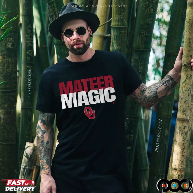 Oklahoma Sooners Football John Mateer Magic T Shirt