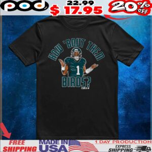 Jalen Hurts Philadelphia Eagles How _Bout Them Birds Graphic T Shirt
