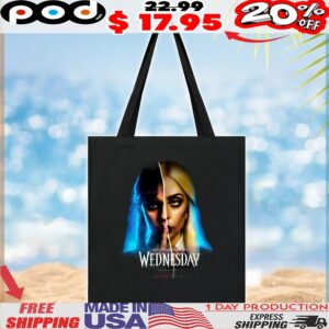 Jenna Ortega And Lady Gaga Wednesday Season 2 Rosaline Rotwood T Shirt