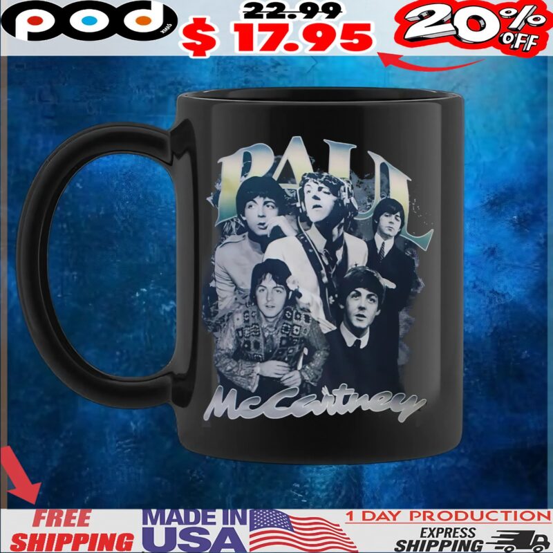 Paul Mccartney Vintage Bootleg Style T Shirt