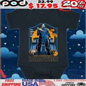 John Carpenter’s Michael Myers The Night He Came Home Horror Halloween T Shirt