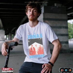 Jonas Brothers Greeting From Your Home Town 2025 Tour Crayon T Shirt