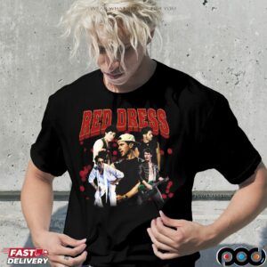 Jonas Brothers Red Dress Bootleg Rap T Shirt