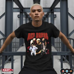 Jonas Brothers Red Dress Bootleg Rap T Shirt