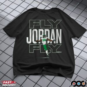 Jordan Davis Fly Jordan Fly Philadelphia Eagles Philly Graphic T Shirt