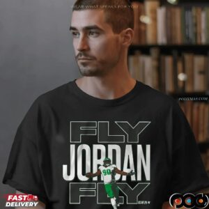 Jordan Davis Fly Jordan Fly Philadelphia Eagles Philly Graphic T Shirt