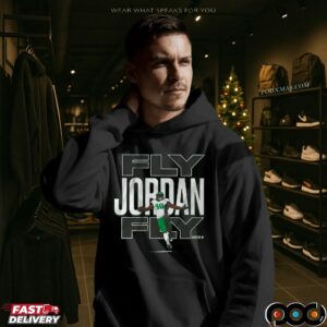 Jordan Davis Fly Jordan Fly Philadelphia Eagles Philly Graphic T Shirt