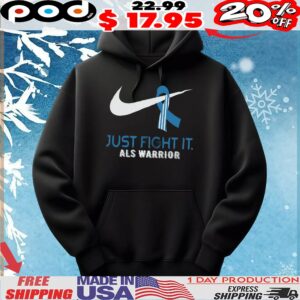 Just Fight It Als Warrior T Shirt