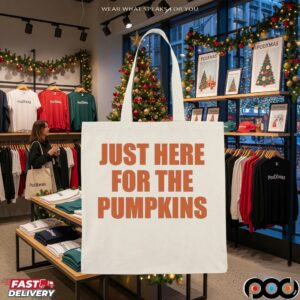 Just Here For The Pumpkins Halloween T Shirt