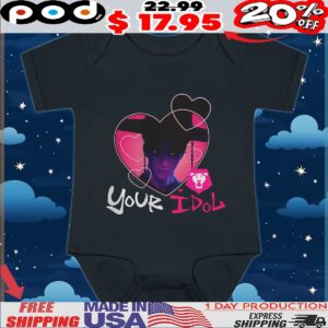 KPop Demon Hunters Demon Jinu Heart T Shirt