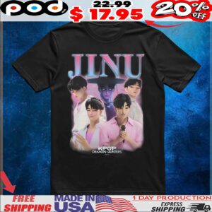 KPop Demon Hunters Jinu Heartthrob Bootleg Rap T Shirt