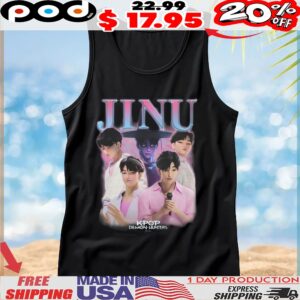 KPop Demon Hunters Jinu Heartthrob Bootleg Rap T Shirt