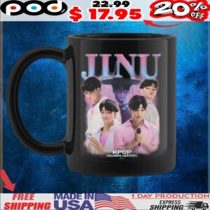 KPop Demon Hunters Jinu Heartthrob Bootleg Rap T Shirt