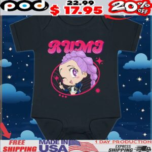 KPop Demon Hunters Rumi Chibi Graphic T Shirt