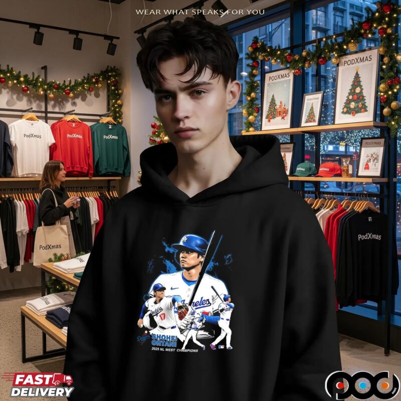 Shohei Ohtani 2025 NL West Champions Vintage Bootleg T Shirt