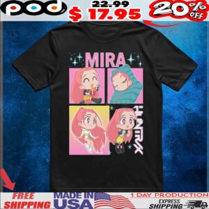 Kpop Demon Hunters Mira Huntrix Chibi T Shirt