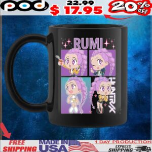 Kpop Demon Hunters Rumi Huntrix Chibi T Shirt