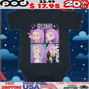 Kpop Demon Hunters Rumi Huntrix Chibi T Shirt