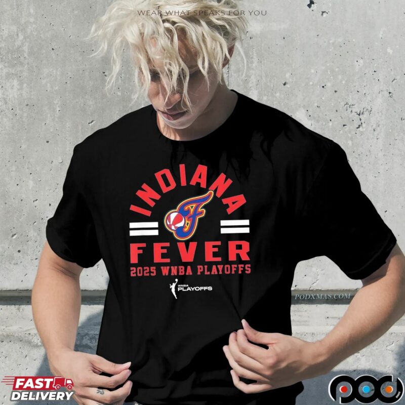 Wnba Indiana Fever 2025 Playoffs Worlds Collide T Shirt