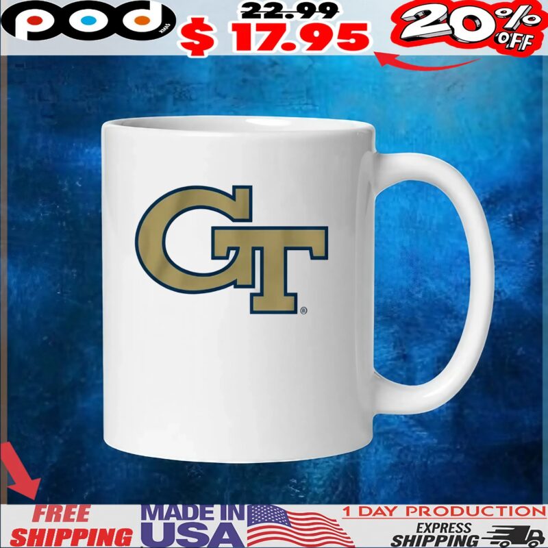 Georgia Tech Yellow Jackets Primary Logo T Shirt