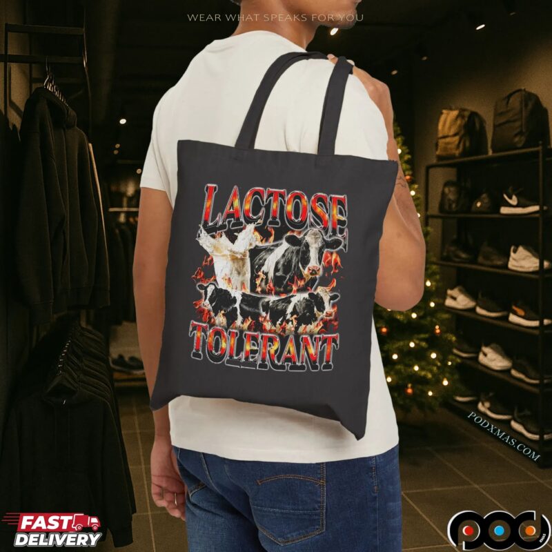 Lactose Tolerant Cows Bootleg T Shirt