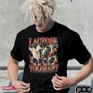 Lactose Tolerant Cows Bootleg T Shirt