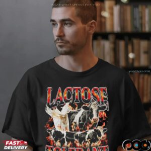 Lactose Tolerant Cows Bootleg T Shirt