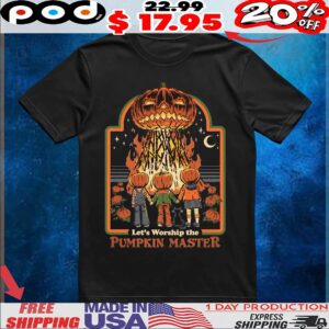 Let_s Worship The Pumpkin Master Halloween T Shirt