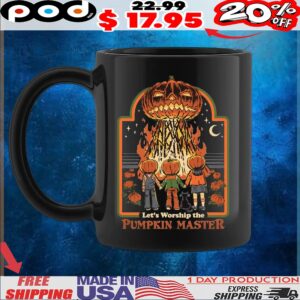 Let_s Worship The Pumpkin Master Halloween T Shirt
