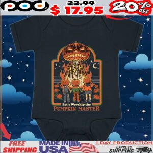 Let_s Worship The Pumpkin Master Halloween T Shirt