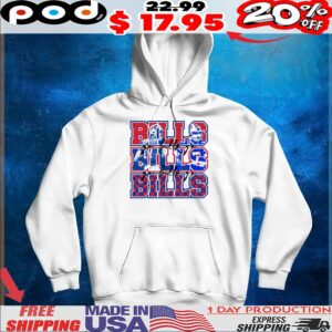 Let’s Go Bills Go Bills Go Bills Josh Allen Graphic T Shirt
