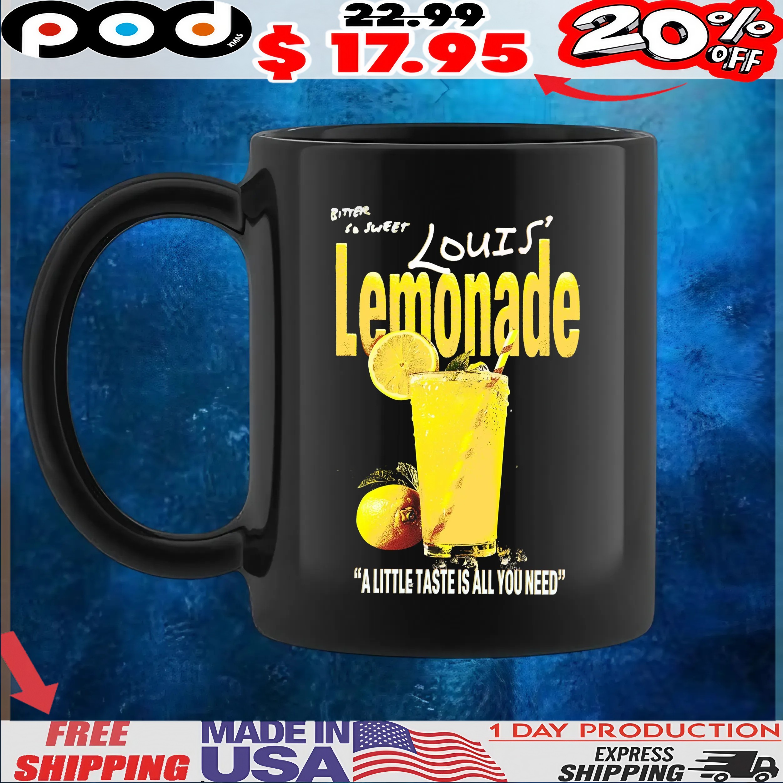 Louis Lemonade A Little Taste Is All You Need T Shirt Louis Lemonade A Little Taste Is All You Need T Shirt