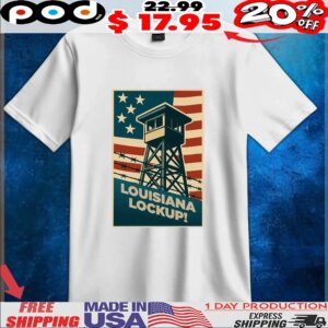 Louisiana Lockup MAGA t shirt