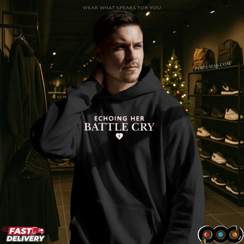 Echoing Her Battle Cry Erika Kirk T Shirt