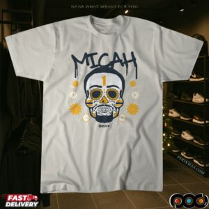 Micah Parsons Green Bay Packers Sugar Skull Remix Halloween T Shirt
