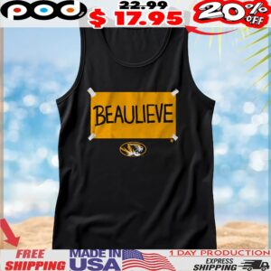 Missouri Football Beau Pribula Believe Beaulive T Shirt
