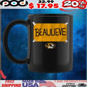 Missouri Football Beau Pribula Believe Beaulive T Shirt