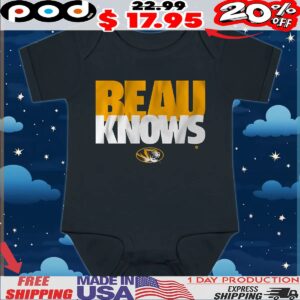 Missouri Football Beau Pribula Knows Graphic T Shirt