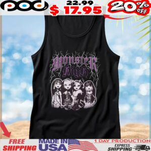 Monster High Group Lightning T Shirt