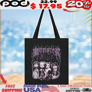 Monster High Group Lightning T Shirt