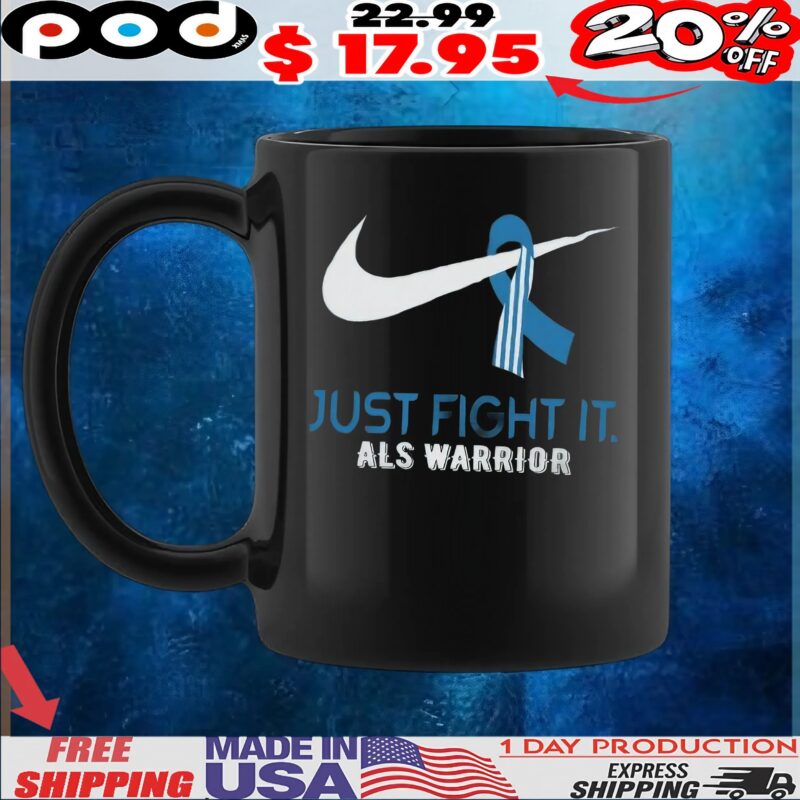 Just Fight It Als Warrior T Shirt
