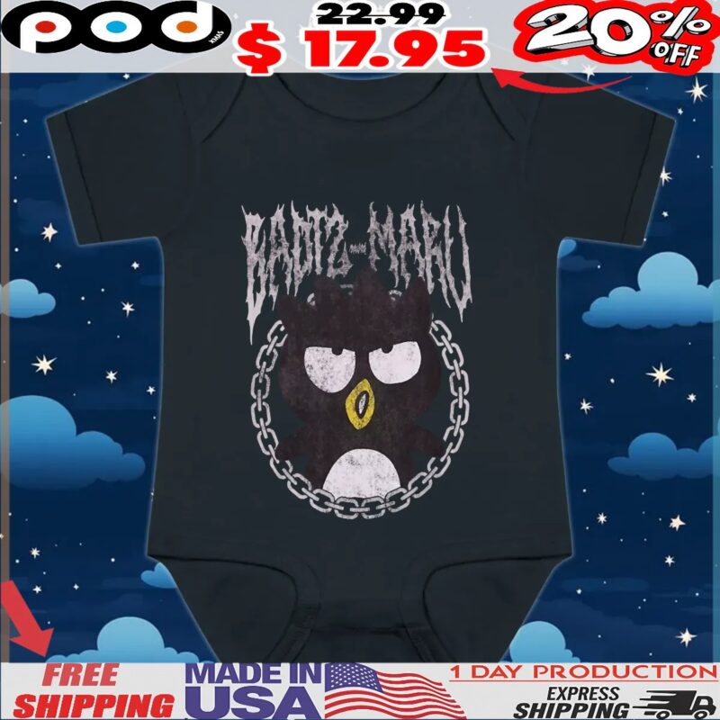 Badtz-Maru Chain Cute Vintage T Shirt