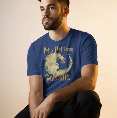My Patronus Is Godzilla HP Shirt