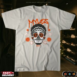 Myles Garrett Cleveland Browns Sugar Skull Remix Football Halloween T Shirt