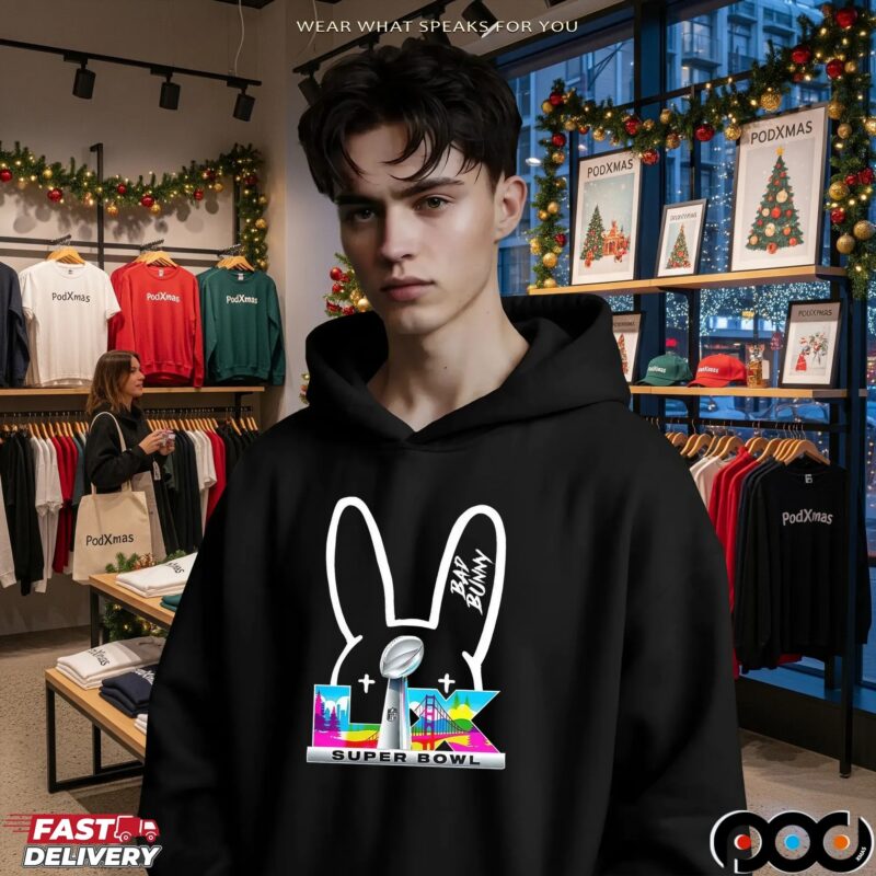 Bad Bunny At NFL Super Bowl LX 2026 Mashup T Shirt