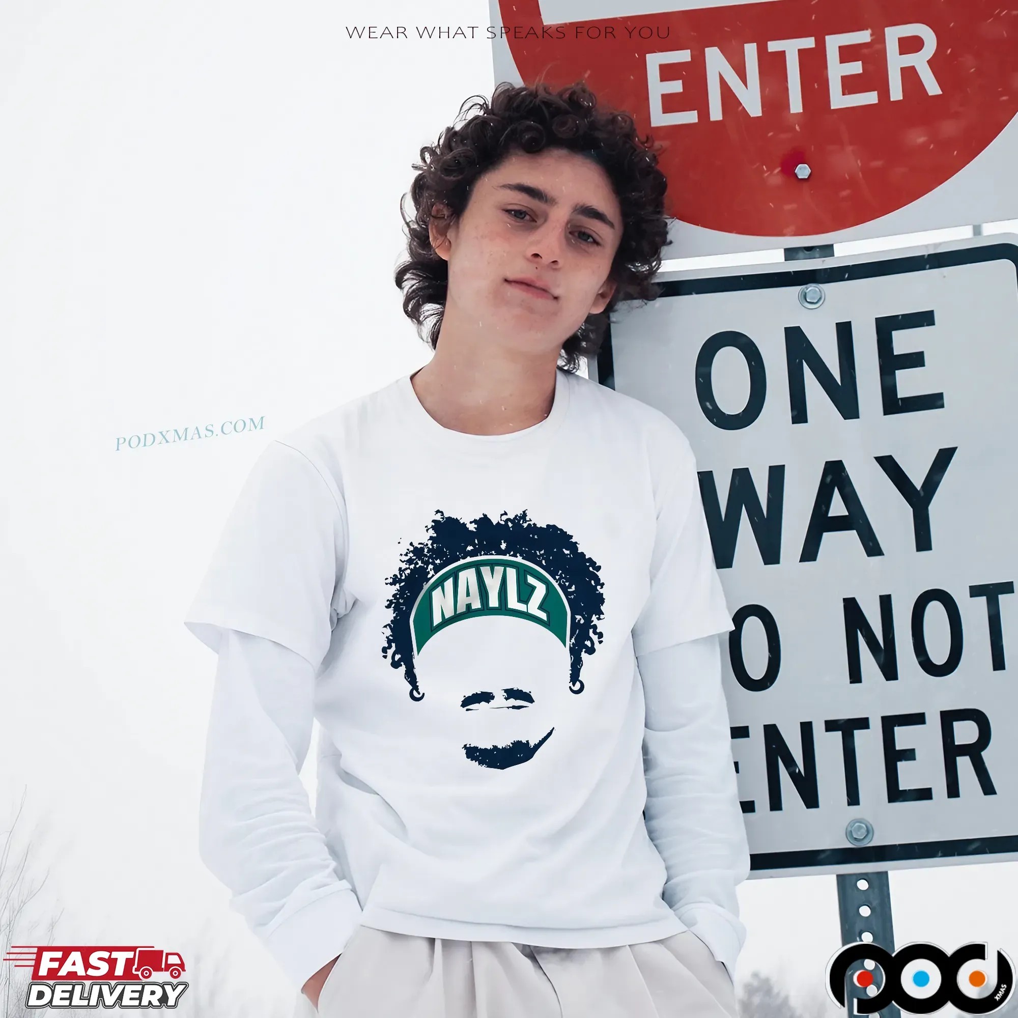 Naylz Mlb Seattle Mariners Josh Naylor Big Head T Shirt Naylz Mlb Seattle Mariners Josh Naylor Big Head T Shirt