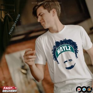Naylz Mlb Seattle Mariners Josh Naylor Big Head T Shirt